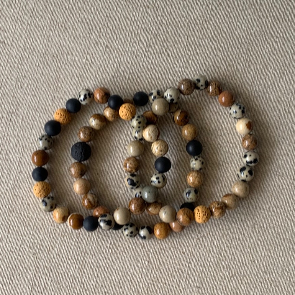Handmade gemstone bracelets